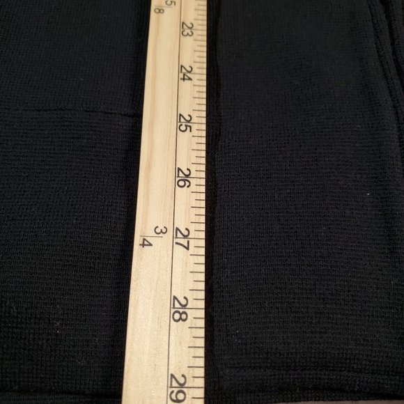 Quince Black Open Front Sweater Blazer - Picture 5 of 7